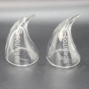 Hornitos Horn Shot Glasses a Pair.